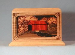 Covered Bridge Urn