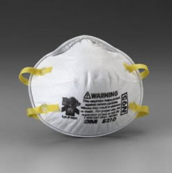 3M Particulate Respirator 8210, N95