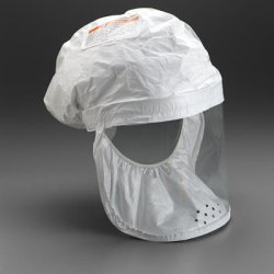 3M White Respirator Head Cover