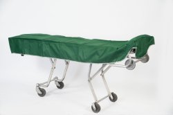 Mortuary Cot Cover - Lined Forest Green
