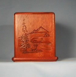 Deer Scene Urn